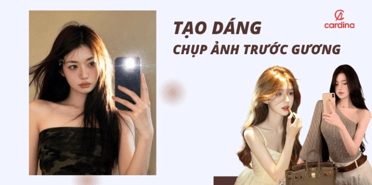 123+ Ảnh Chụp Trước Gương Che Mặt Nữ Đầy Bí Ẩn Cuốn Hút