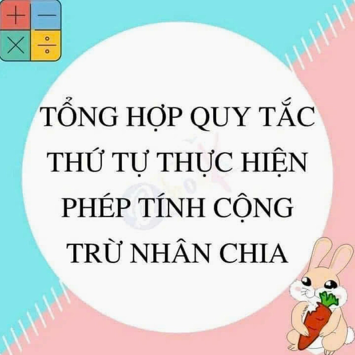 Quy tắc phép tính cộng trừ nhân chia: Hướng dẫn chi tiết và bài tập