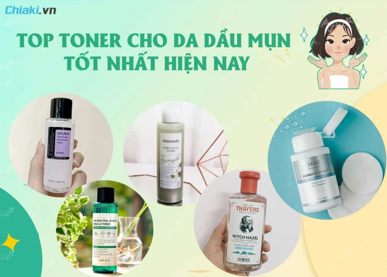 Toner Cho Da Dầu Mụn: Lựa Chọn Hoàn Hảo Cho Làn Da Sáng Khỏe